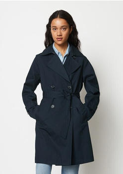 Marc O'Polo Kurzer Trenchcoat Relaxed (402027171199) deep blue sea