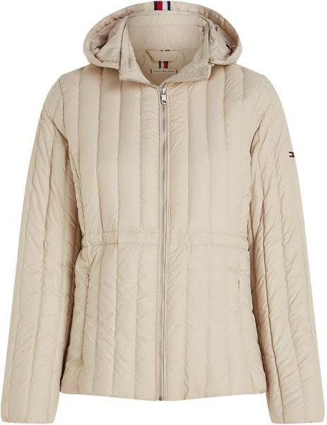 Tommy Hilfiger Quilted Hooded Padded Jacket (WW0WW40484) classic beige