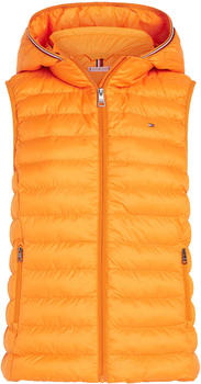 Tommy Hilfiger Padded Global Stripe Vest (WW0WW40779) rich ochre