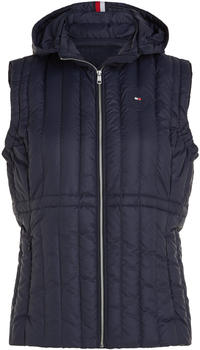 Tommy Hilfiger Quilted Hooded Padded Vest (WW0WW40485) desert sky