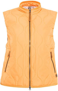 Camel Active Kurze Steppweste aus recyceltem Polyester (360430-3R01) mandarine