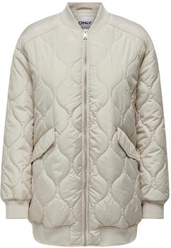 Only Tina Long Quilted Jacket (15300060) beige