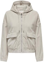 ONLY Cordjacke "ONLKENZIE L/S CORD JACKET PNT NOOS" mit Kapuze Baumwollmischung