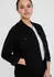 Vero Moda Curve Runa Slim Denim Jacket (10285010) black