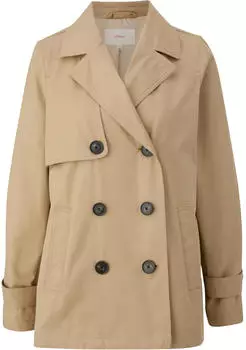 S.Oliver Canbanjacke aus Baumwollmix (2149067) beige