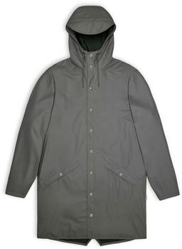 Rains Unisex Long Jacket (12020) grey