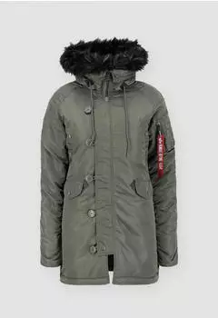 Alpha Industries N3B VF 59 Wmn (113007) vintage green/black