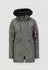 (113007) vintage green/black: Alpha Industries N3B VF 59 Wmn