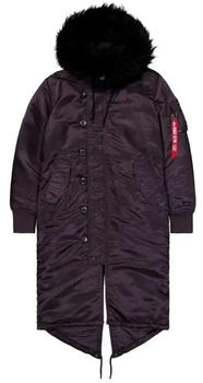Alpha Industries Long Fishtail Wmn (198013) plum