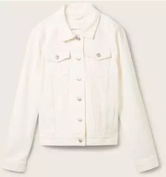 Tom Tailor Denim Regular Fit Jeansjacke (1042096) unbleached natural bull denim