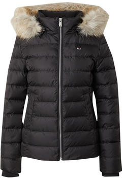 Tommy Hilfiger Faux Faur Hooded Down-Filled Fitted Jacket (DW0DW18312) black