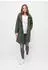 Derbe Traveby Friese Plain Regenjacke Damen oliv