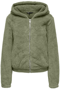 Only ONLNEWANNA CONTACT SHERPA JACKET CC OTW (15300635) mermaid