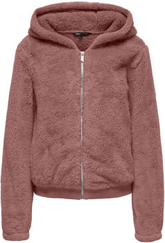 Only ONLNEWANNA CONTACT SHERPA JACKET CC OTW (15300635) mahogany
