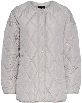 Pieces Stella Quilted Jacket (17146371) silver gray