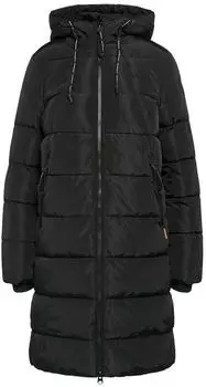 S.Oliver Gesteppter Mantel mit Kapuze (2150000) schwarz