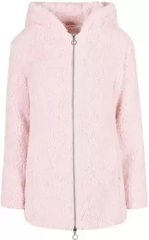 Urban Classics Ladies Sherpa Jacket (TB1755) pink