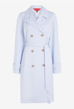 Tommy Hilfiger Mid-Season Trench Coat (WW0WW41900) light blue