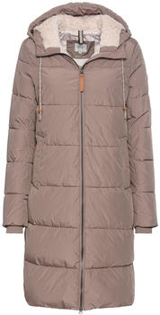 Camel Active Langer Puffermantel mit gef&uuml;tterter Kapuze (310860-4R26) walnuss