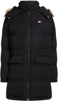 Tommy Hilfiger Longline Down Alaska Puffer Jacket (DW0DW18821) black