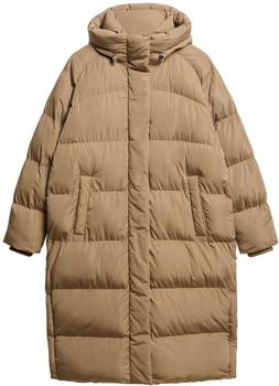 Superdry Longline-Pufferjacket (W5011801A) brown