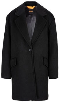 Hugo Boss Eleganter Mantel mit Ein-Knopf-Leiste - Style C_Calesara1 50518564 Schwarz