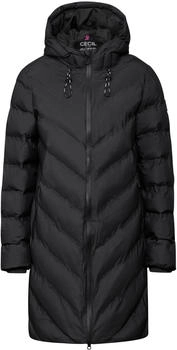 Cecil Langmantel Schweißnähten (B101039) black