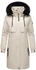 Navahoo Kurzmantel Kaltwetterretter pearl grey