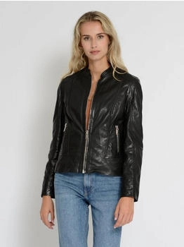 MUSTANG Lederjacke 31022227 schwarz