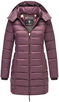 Marikoo Steppmantel B603 abend dusty plum