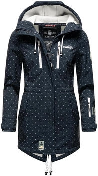 Marikoo Funktionsmantel Zimtzicke navy dots S