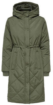 Jacqueline de Yong Parka 'Diana' oliv