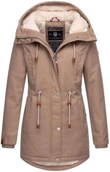 Navahoo Winterparka 'Ireliaa' taupe