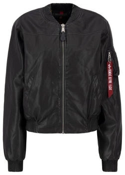 Alpha Industries Bomberjacke MA-1 FL Vintage schwarz