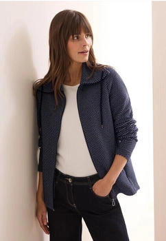 Cecil Two-Tone Ottoman Jacke Universal Blue