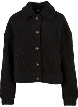 Urban Classics Damen Fleecejacke schwarz