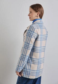 Street One Cabanjacke kariert Reverskragen
