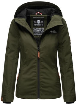 Marikoo Übergangsjacke 'Brombeere' oliv