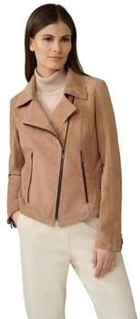 Ricano Lederjacke Abby hochwertiges Lammveloursleder