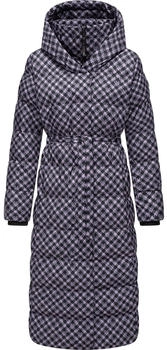 Ragwear Niara Long Print lavender schwarz