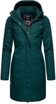 Ragwear Wintermantel Jannisa dark green