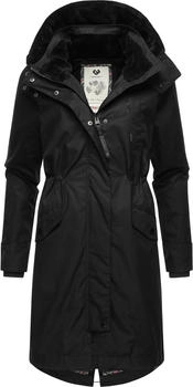 Ragwear Mantel 'Nicco' schwarz