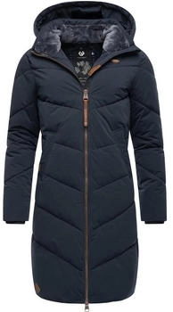 Ragwear Rebelka wasserdichter Winterparka abnehmbarer Kapuze marine
