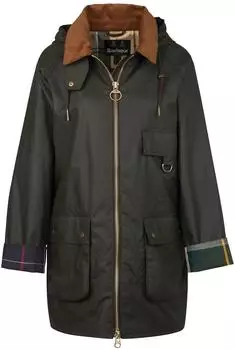 Barbour Wachsjacke Highclere oliv