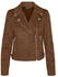 Faux Suede Jacket Noos (10300938) cognac