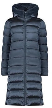 CMP Hoodie Mantel blau schwarz