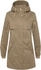 French Connection Outdoorjacke Saumschlitz Druckknöpfen khaki