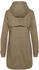 French Connection Outdoorjacke Saumschlitz Druckknöpfen khaki