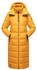 Navahoo Damen Wintermantel gelb orange schwarz
