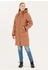 Weather Report Audrey Long Puffer Jacket W-Pro dunkelbraun